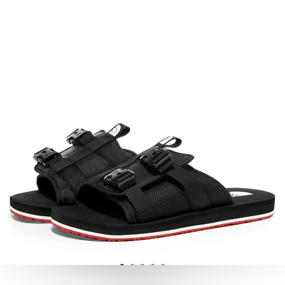 The North Face M EQBC slide Black and Red Women's Sandals